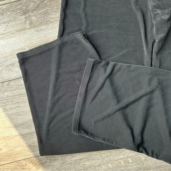 Jostar Elastic Waistband Draped Jersey Wide Leg Pants Made in USA - Picture 4 of 11